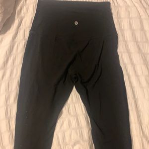 Velvet side Lululemon leggings size 6-8